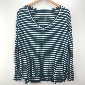 Soft & Sexy American Eagle long sleeve striped Top